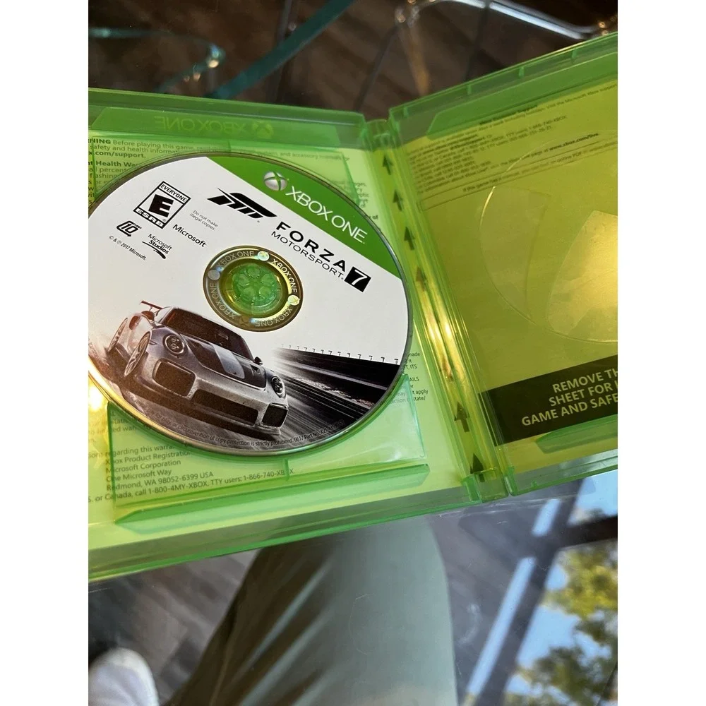 Forza 7 Motorsport - Microsoft Xbox One (Missing Manual) Racing Game 4K Tested.